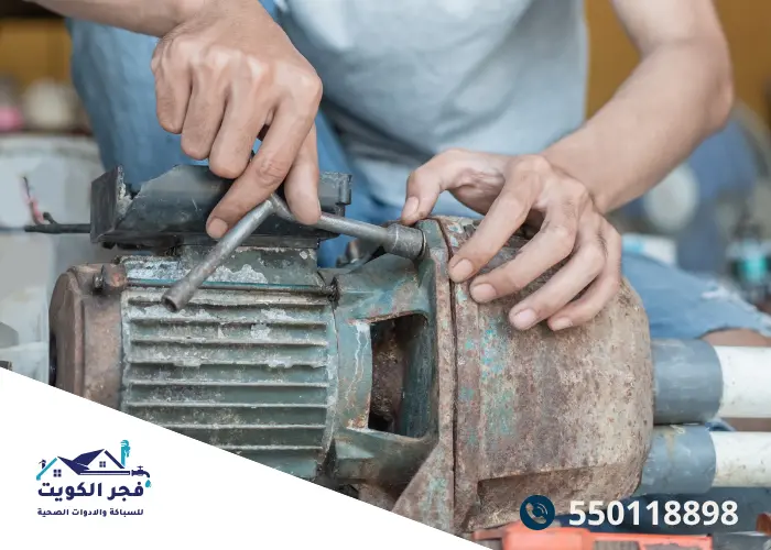 تركيب مضخة الماء