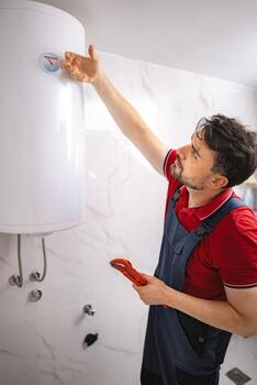 خطواط تركيب سخان الغاز المنزلي